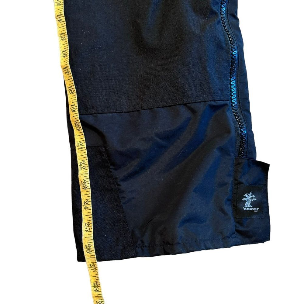 Beater Wear Unisex Black Weatherproof Ski Snowboard Pants Size Large - Picture 11 of 11